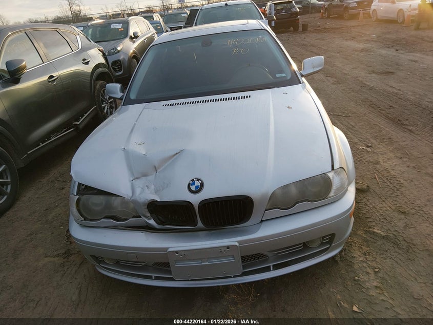 2002 BMW 330Ci VIN: WBABN53492PH00437 Lot: 44220164