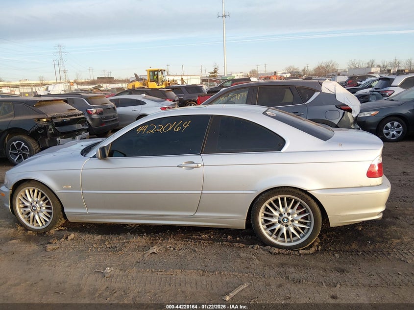 2002 BMW 330Ci VIN: WBABN53492PH00437 Lot: 44220164