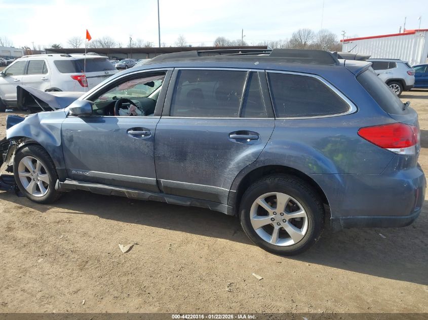 2014 Subaru Outback 2.5I Premium VIN: 4S4BRBCC4E3245546 Lot: 44220316