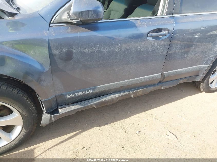 2014 Subaru Outback 2.5I Premium VIN: 4S4BRBCC4E3245546 Lot: 44220316
