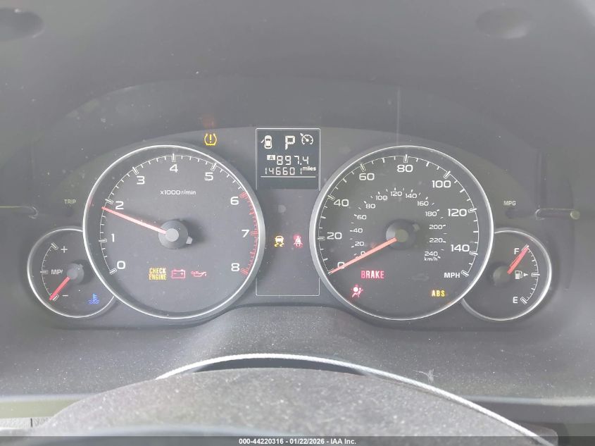 2014 Subaru Outback 2.5I Premium VIN: 4S4BRBCC4E3245546 Lot: 44220316