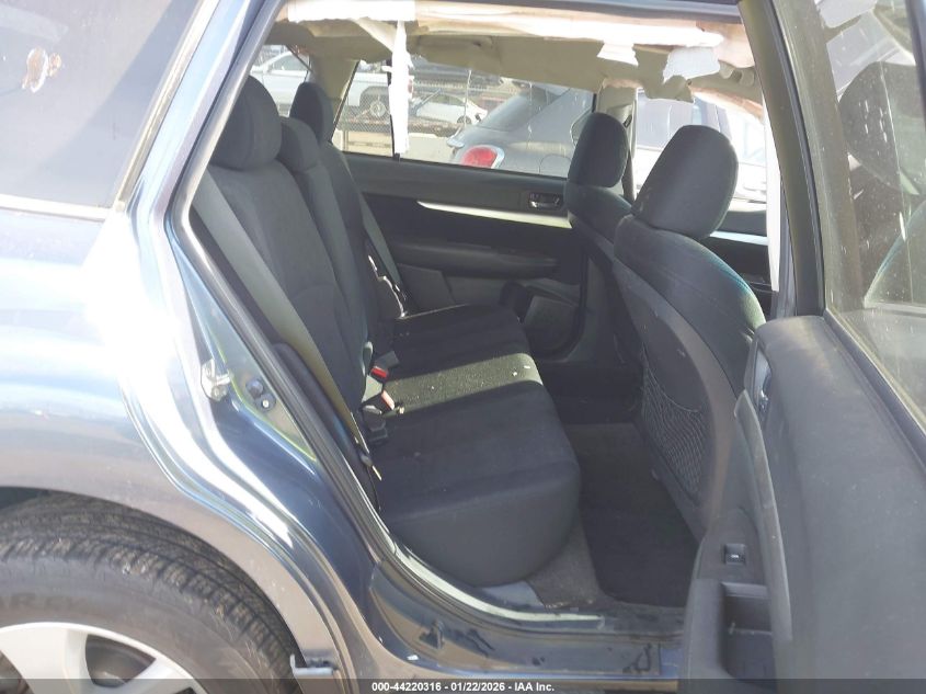 2014 Subaru Outback 2.5I Premium VIN: 4S4BRBCC4E3245546 Lot: 44220316