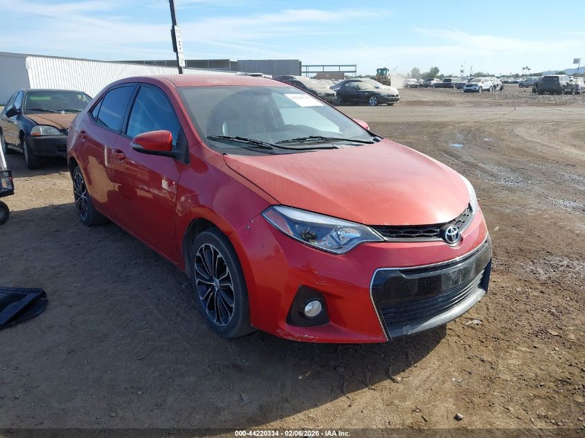 2016 Toyota Corolla S Plus