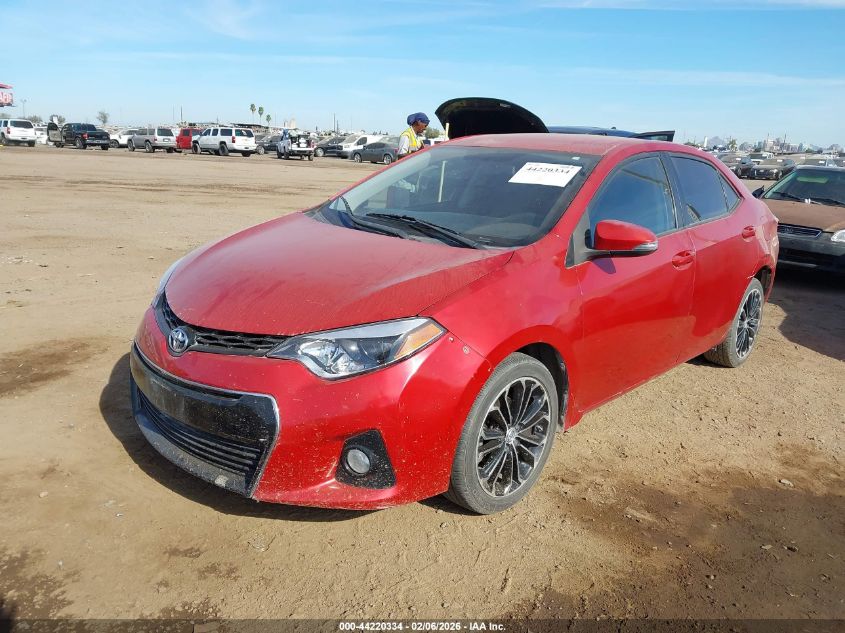 2016 Toyota Corolla S Plus