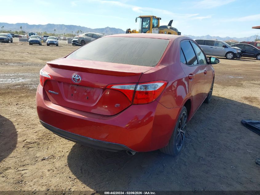 2016 Toyota Corolla S Plus