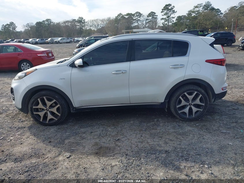 VIN KNDPRCA66H7148052 2017 KIA SPORTAGE SX TURBO