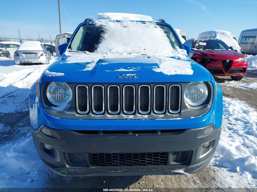 2015 Jeep Renegade Latitude VIN: ZACCJBBT2FPC16576 Lot: 44220559
