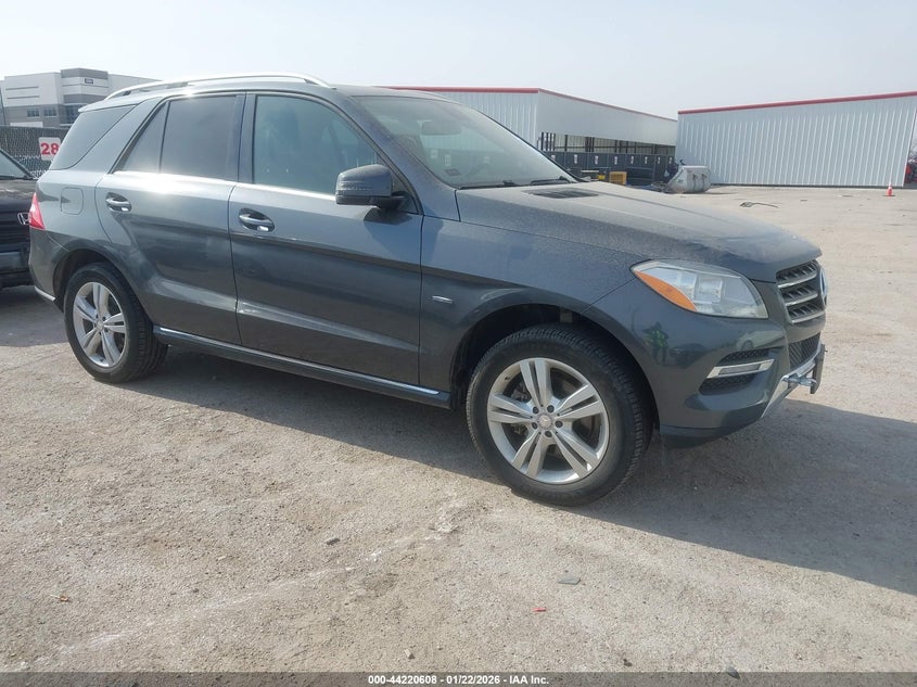 2012 Mercedes-Benz Ml 350 Bluetec 4Matic