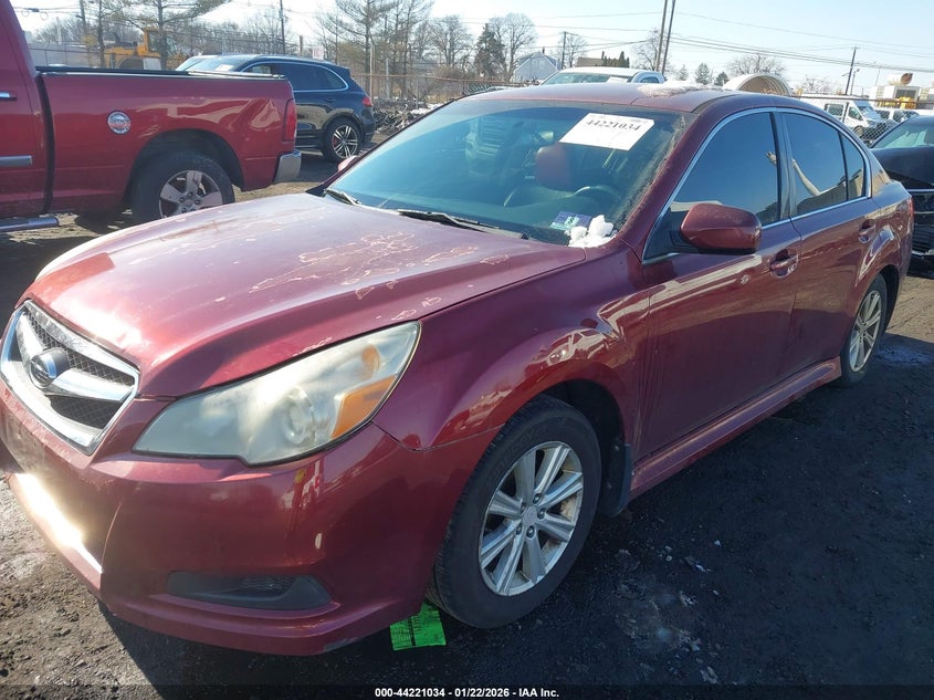 2012 Subaru Legacy 2.5I Premium