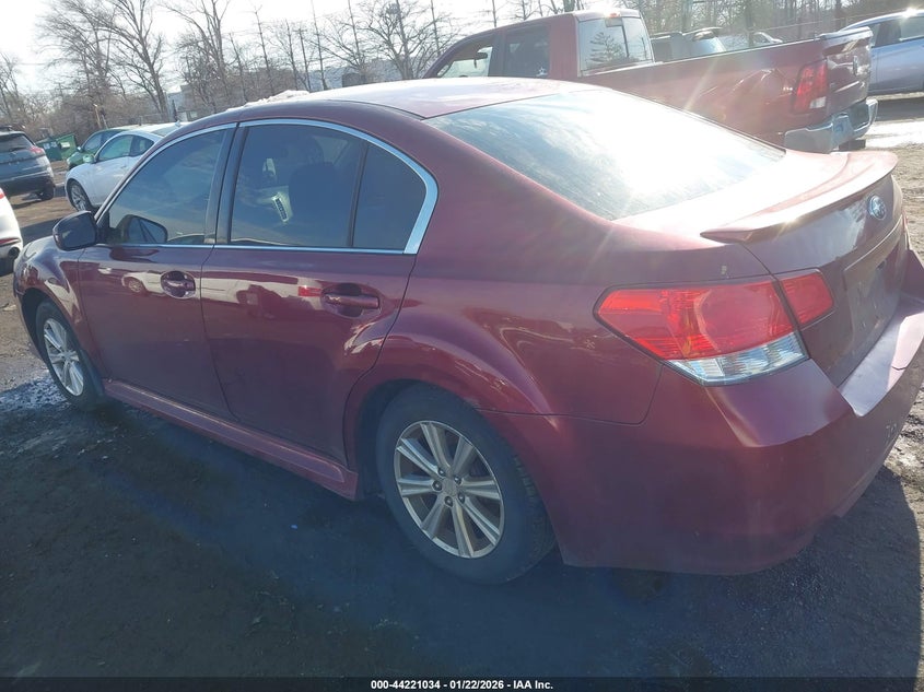 2012 Subaru Legacy 2.5I Premium