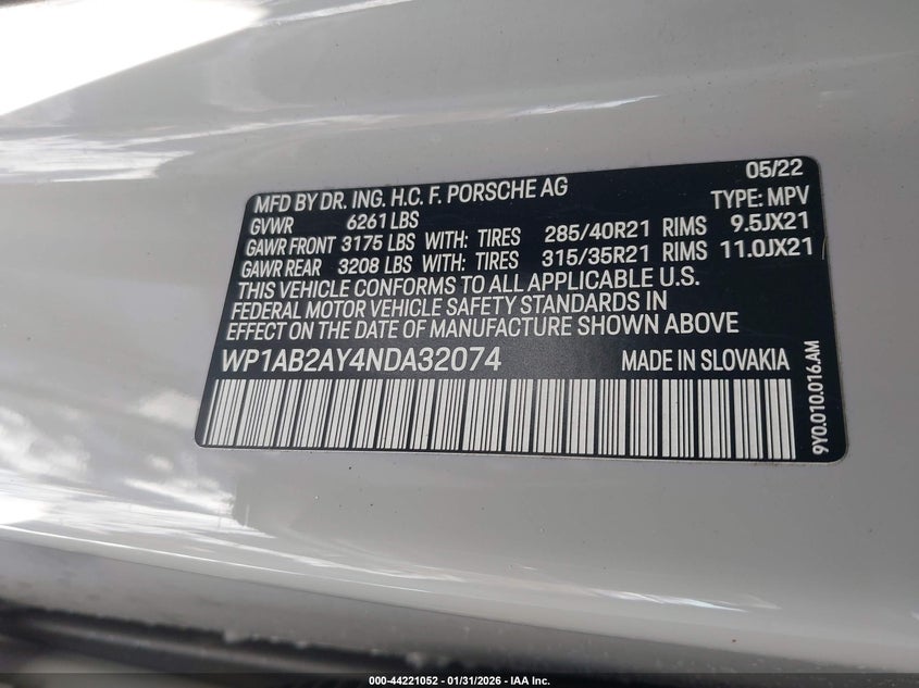 PORSCHE CAYENNE - zdjęcie 9