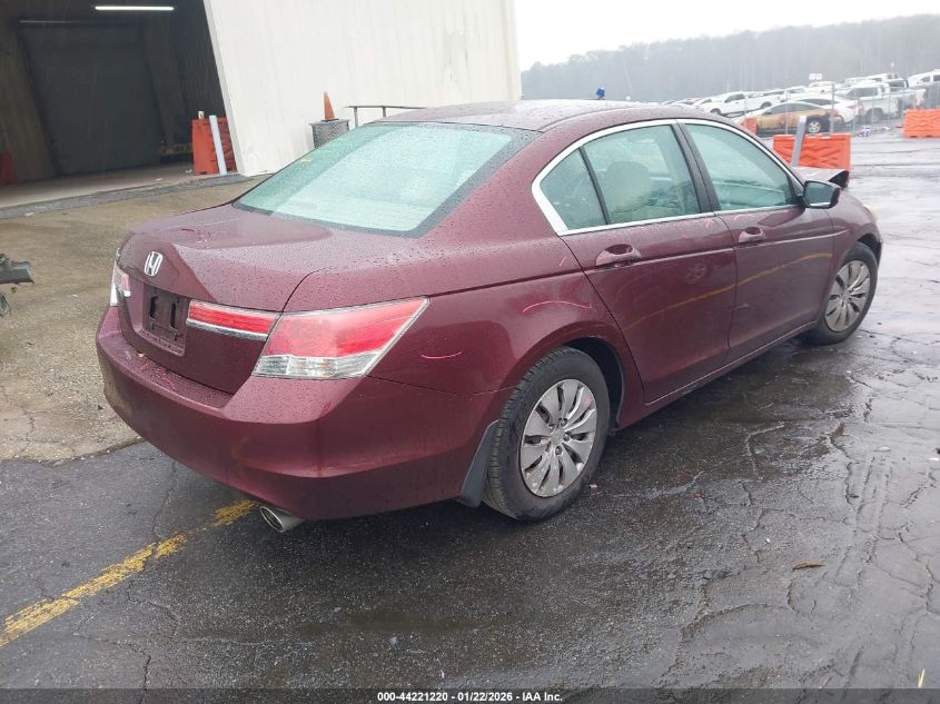 2012 Honda Accord 2.4 Lx