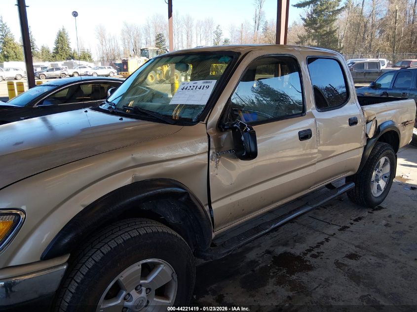 2003 Toyota Tacoma Prerunner V6 VIN: 5TEGN92N63Z243362 Lot: 44221419
