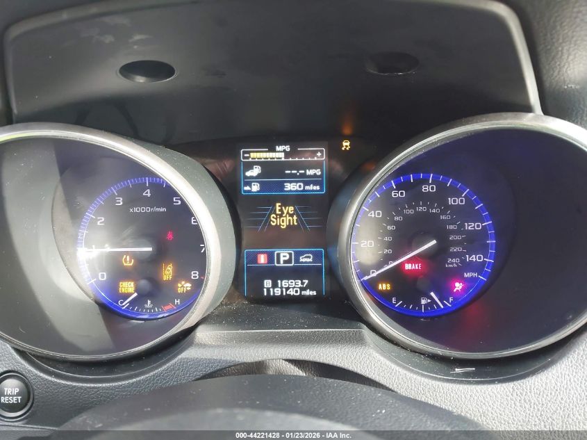 2019 Subaru Outback 2.5I Premium VIN: 4S4BSAFCXK3237540 Lot: 44221428