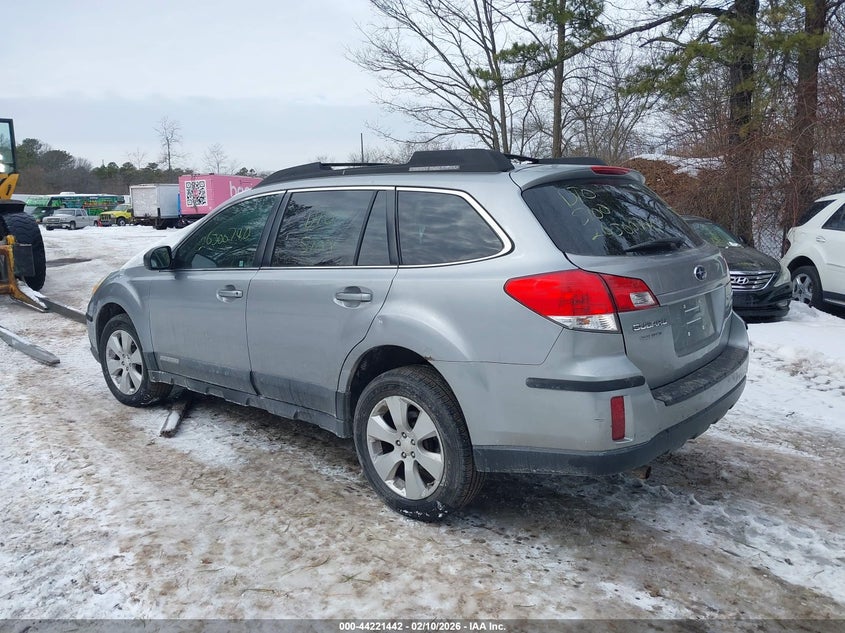 Vin: 4s4brbcc8b3347783, lot: 44717485, subaru outback 2.5i premium 20113