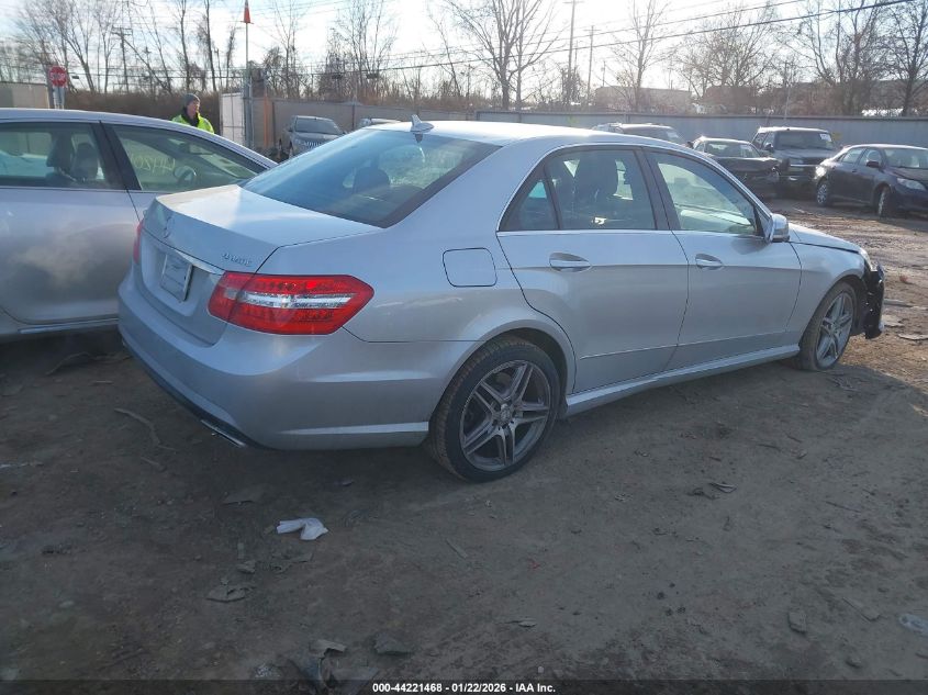 2011 Mercedes-Benz E 550 4Matic