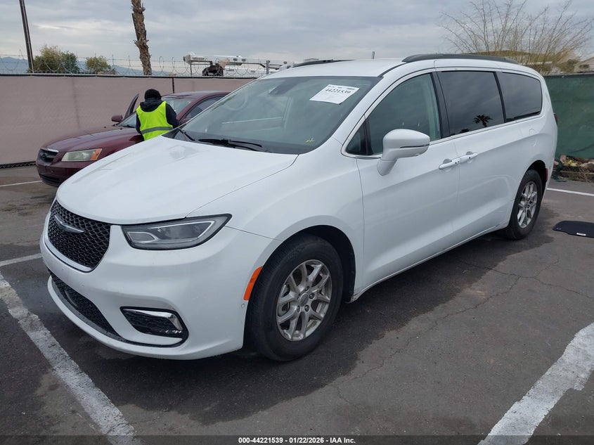 Vin: 2c4rc1bg5nr141027, lot: 44717582, chrysler pacifica touring l 20222