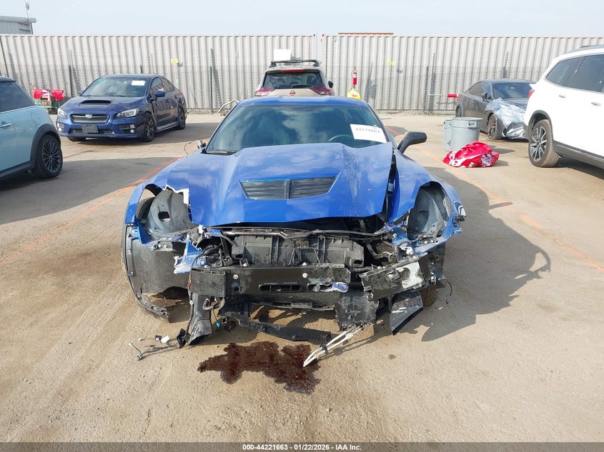 2019 Chevrolet Corvette Z06 VIN: 1G1YP2D62K5606598 Lot: 44221663