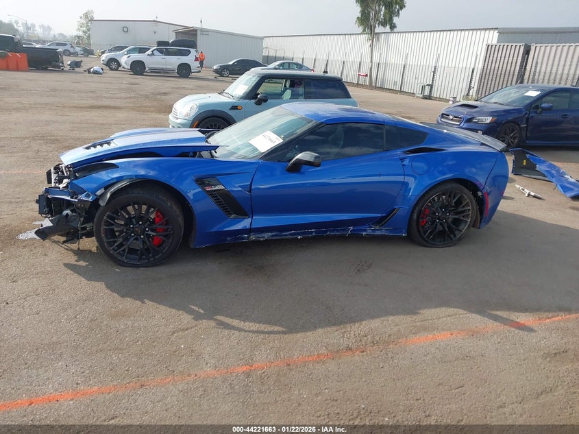 2019 Chevrolet Corvette Z06 VIN: 1G1YP2D62K5606598 Lot: 44221663