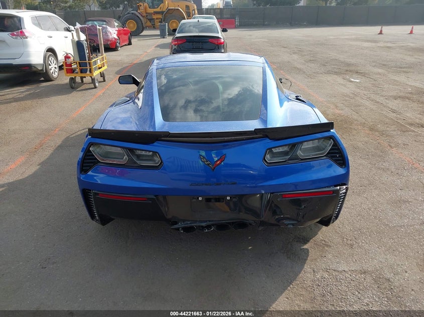 2019 Chevrolet Corvette Z06 VIN: 1G1YP2D62K5606598 Lot: 44221663