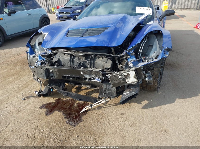 2019 Chevrolet Corvette Z06 VIN: 1G1YP2D62K5606598 Lot: 44221663