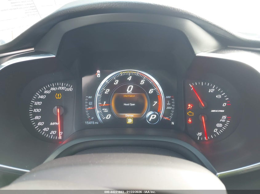 2019 Chevrolet Corvette Z06 VIN: 1G1YP2D62K5606598 Lot: 44221663
