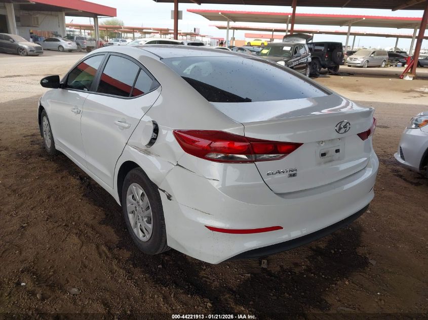 2018 Hyundai Elantra Se