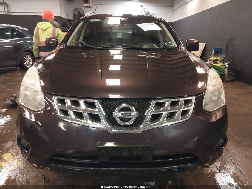 2013 Nissan Rogue Sv W/Sl Pkg VIN: JN8AS5MV7DW103960 Lot: 44221986