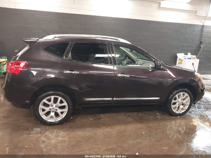 2013 Nissan Rogue Sv W/Sl Pkg VIN: JN8AS5MV7DW103960 Lot: 44221986