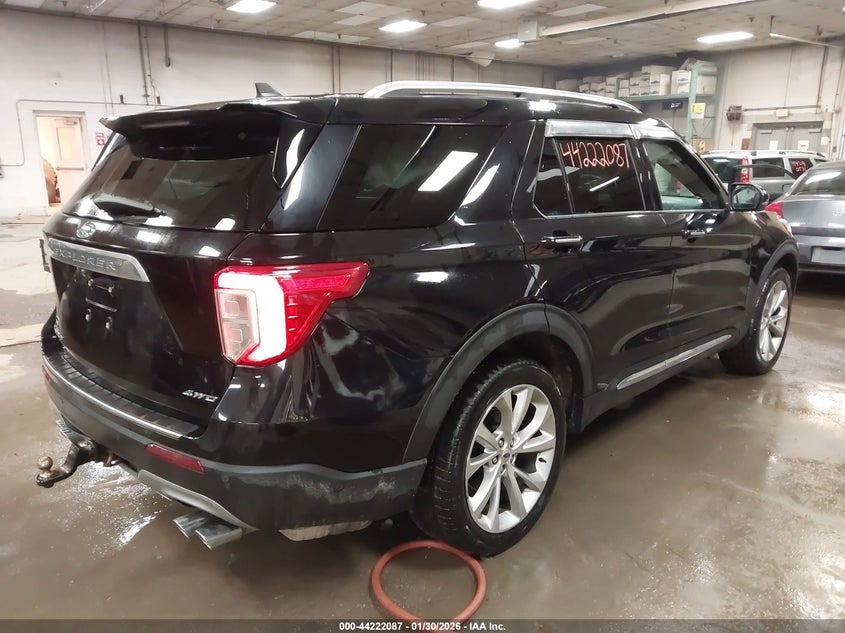 VIN 1FM5K8HCXMGA09939 2021 FORD EXPLORER PLATINUM