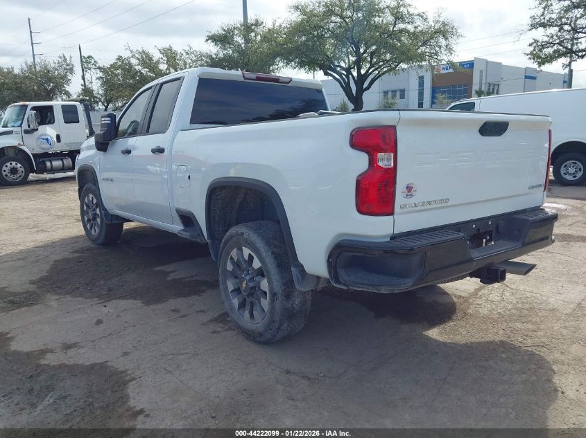 2024 Chevrolet Silverado 2500Hd 4Wd Standard Bed Custom