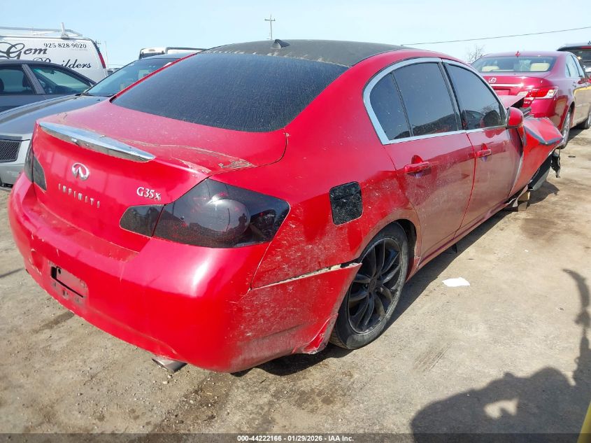 2008 Infiniti G35X