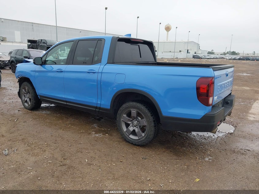 Vin: 5fpyk3f69rb000613, lot: 44718272, honda ridgeline trailsport 20243