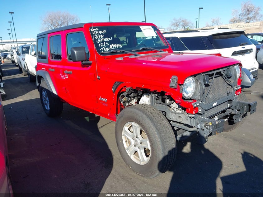 2018 Jeep Wrangler Unlimited Sport S 4X4
