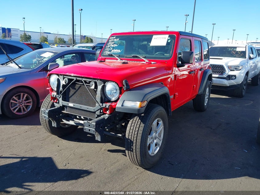2018 Jeep Wrangler Unlimited Sport S 4X4