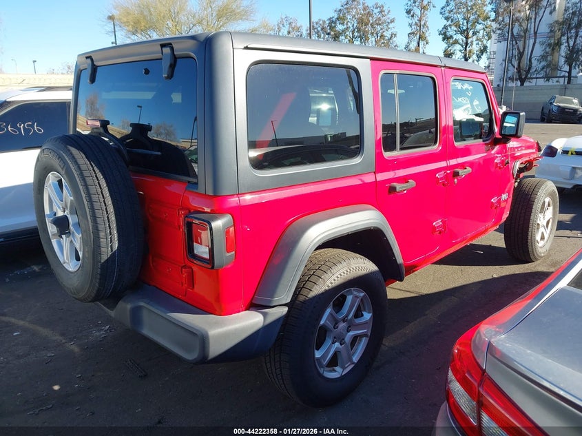 2018 Jeep Wrangler Unlimited Sport S 4X4