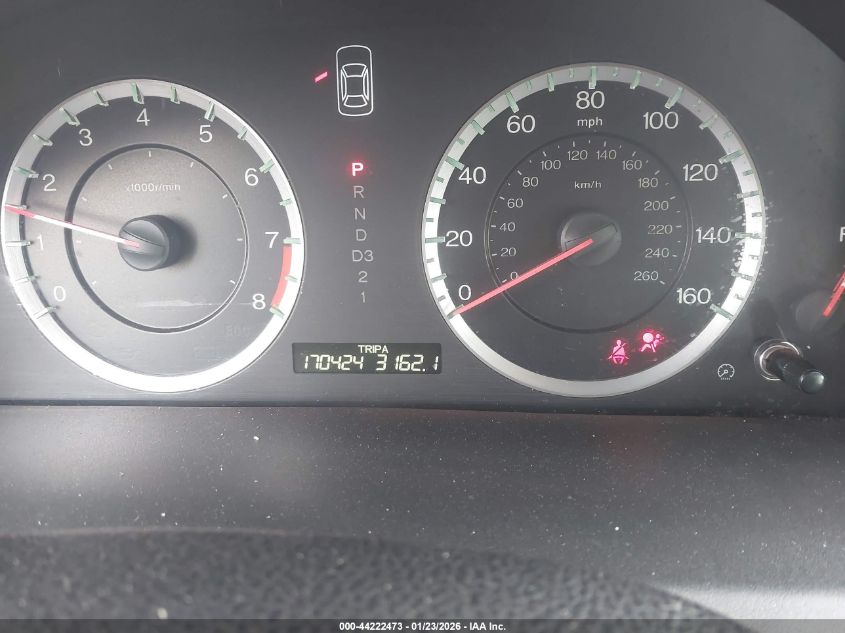 2010 Honda Accord 2.4 Ex-L VIN: 1HGCP2F84AA105767 Lot: 44222473