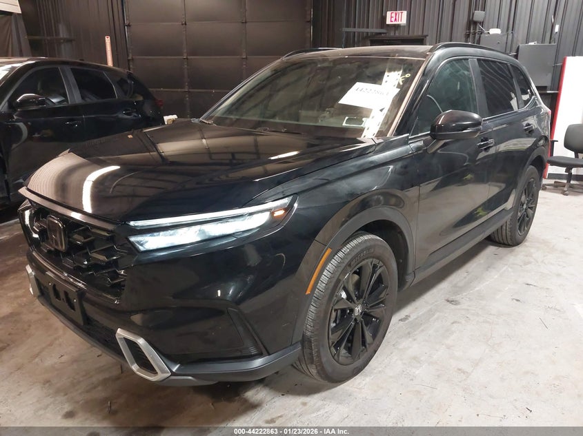 Vin: 7fars6h9xte041723, lot: 44718906, honda cr-v hybrid awd sport touring 20262