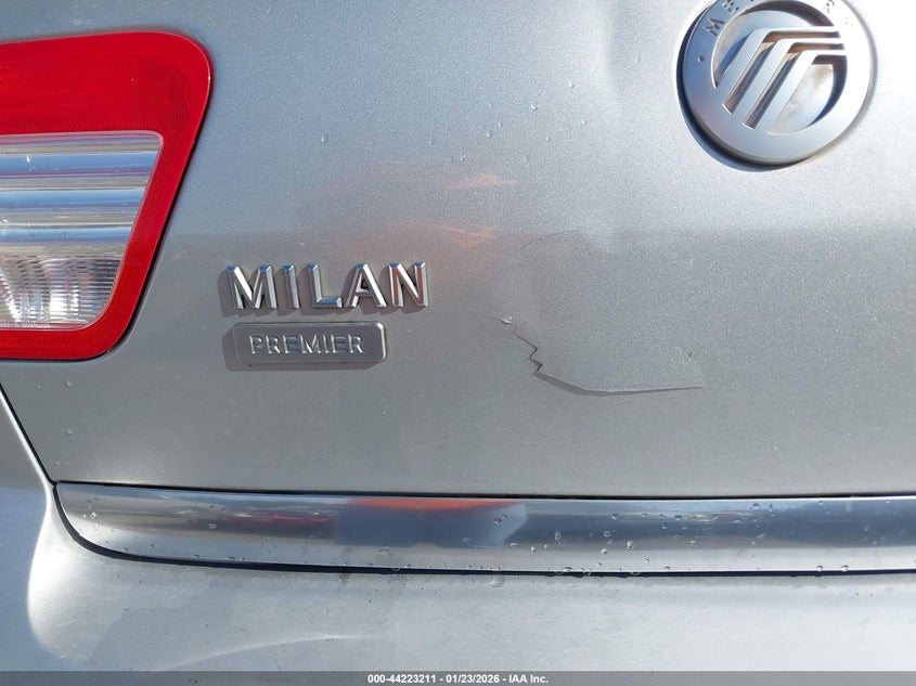 2009 Mercury Milan I4 Premier VIN: 3MEHM08Z69R604450 Lot: 44223211