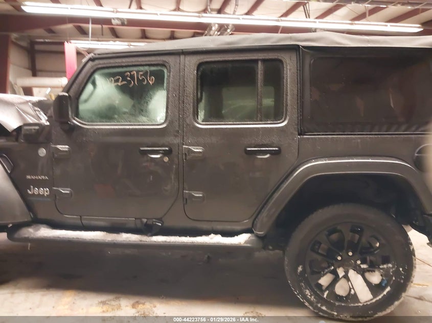 2023 Jeep Wrangler 4Xe Sahara 4X4 VIN: 1C4JJXP68PW684890 Lot: 44223756