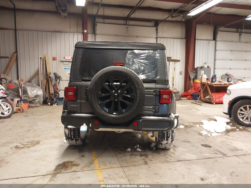 2023 Jeep Wrangler 4Xe Sahara 4X4 VIN: 1C4JJXP68PW684890 Lot: 44223756