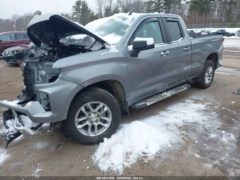 2025 Chevrolet Silverado 1500 4Wd Standard Bed Lt With 2Ft