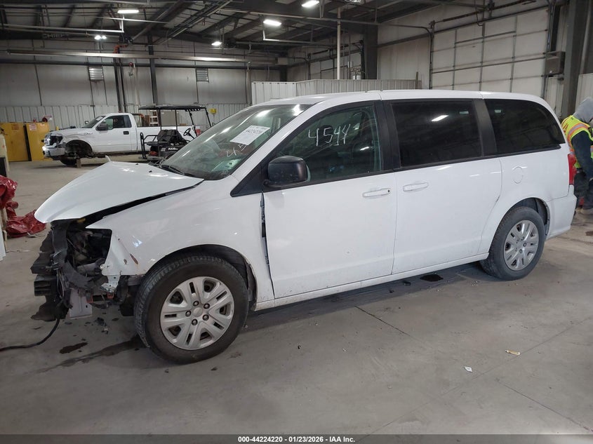 Vin: 2c4rdgbg9jr288817, lot: 44720263, dodge grand caravan se 20182