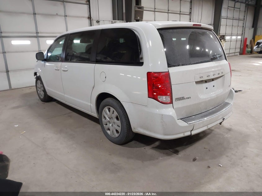 Vin: 2c4rdgbg9jr288817, lot: 44720263, dodge grand caravan se 20183