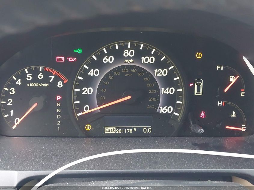 2007 Honda Odyssey Touring VIN: 5FNRL38887B124118 Lot: 44224222