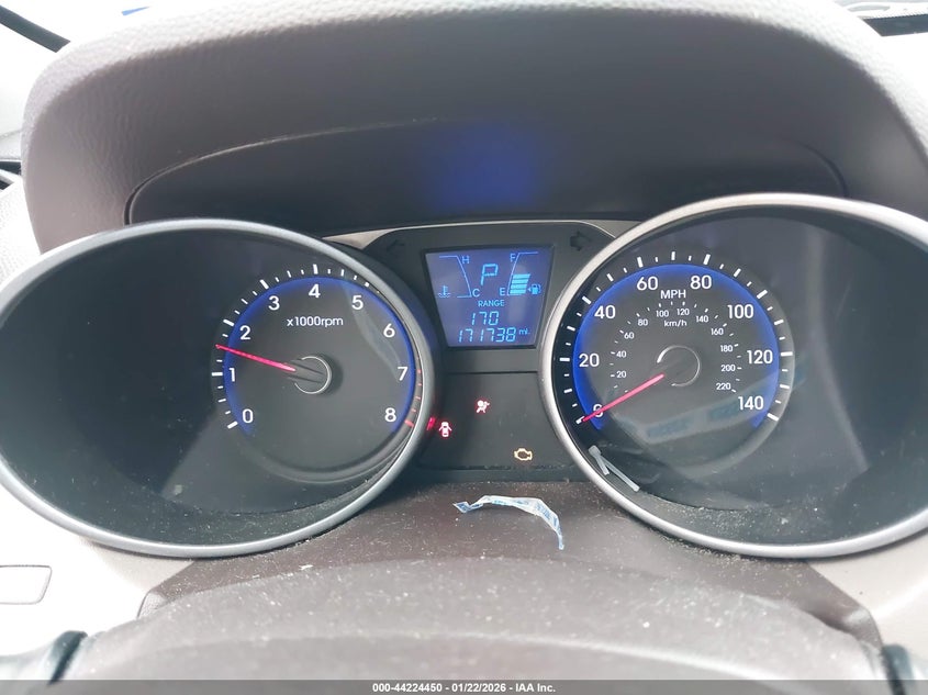 2013 Hyundai Tucson Gls VIN: KM8JU3AC3DU579109 Lot: 44224450