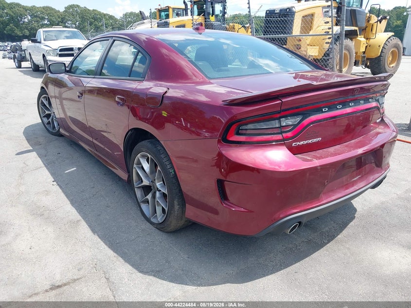 Vin: 2c3cdxhg3nh232272, lot: 44720527, dodge charger gt rwd 20223