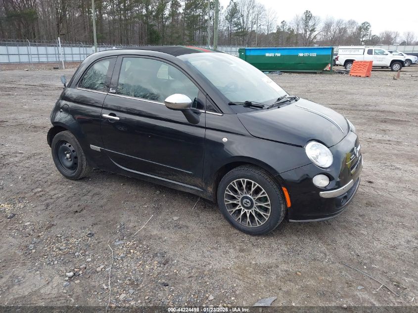 2012 Fiat 500C Lounge