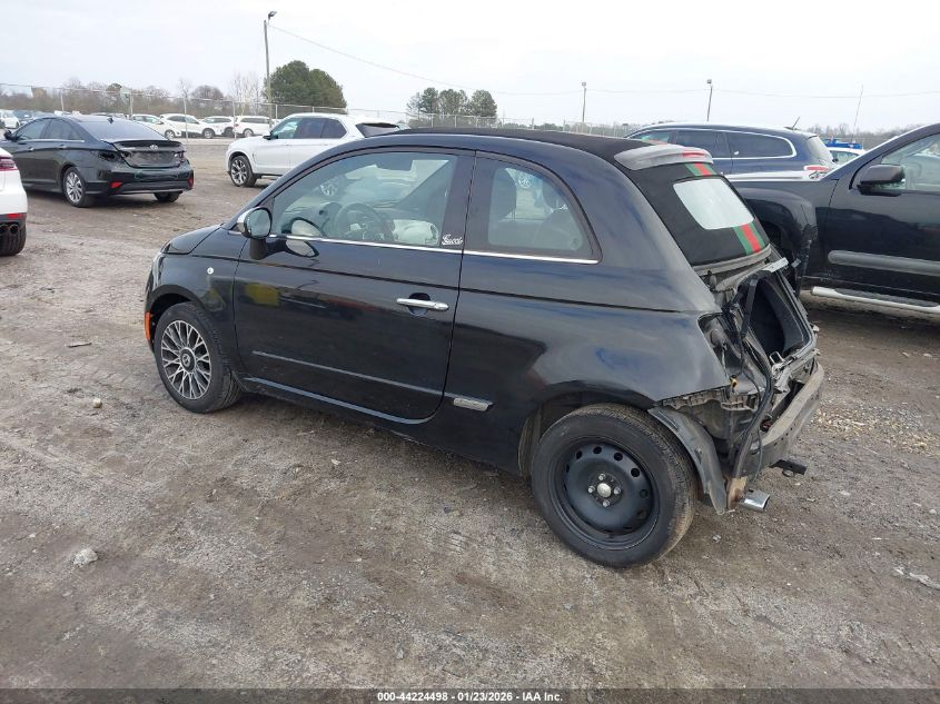 2012 Fiat 500C Lounge