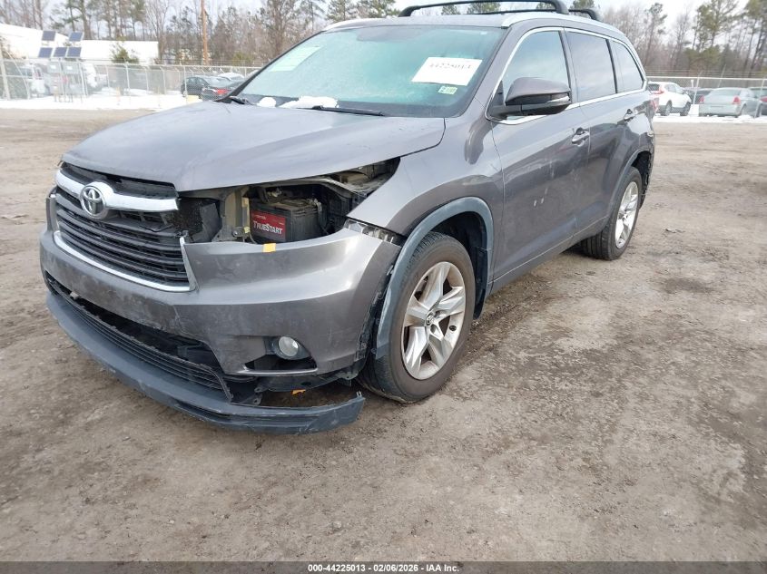 2016 Toyota Highlander Limited V6